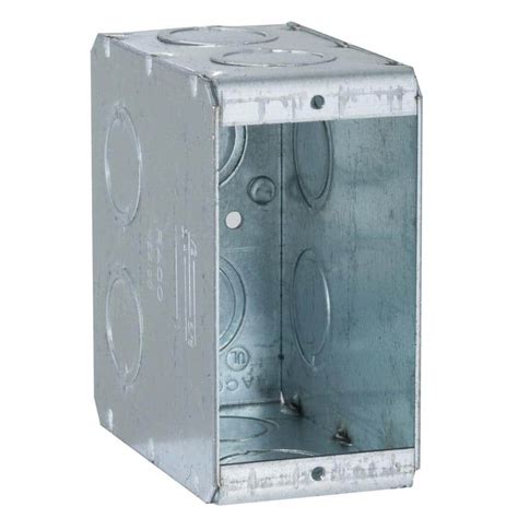 home depot masonry electrical box|single gang masonry electrical box.